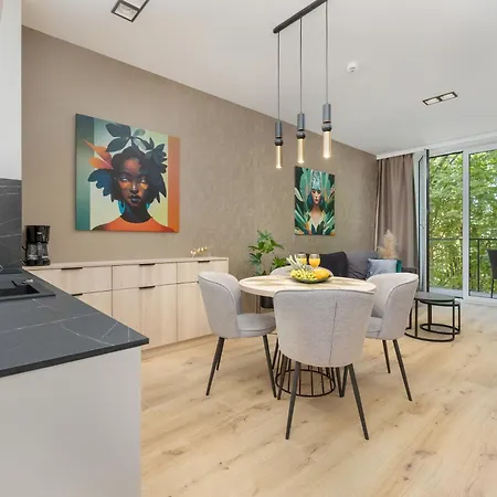 Wyspa Uznam Promenada Seaside Garden Apartamento